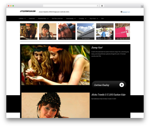 Modslider best WordPress theme - littleatomfilms.com