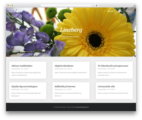 Noteblog free WordPress theme - lineberg.se Noteblog free WordPress theme - lineberg.se
