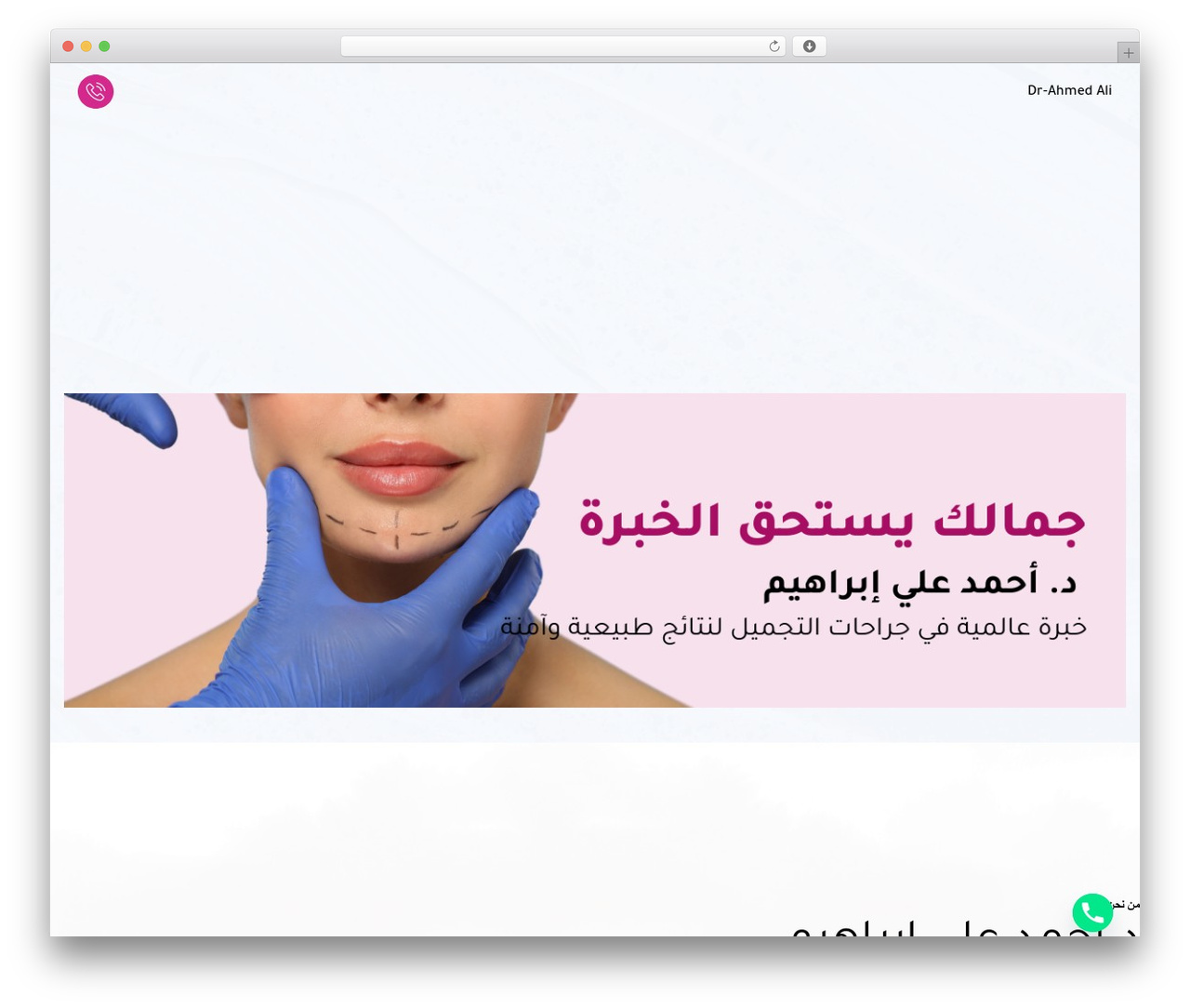 Plastica WordPress theme - drahmedaly.com
