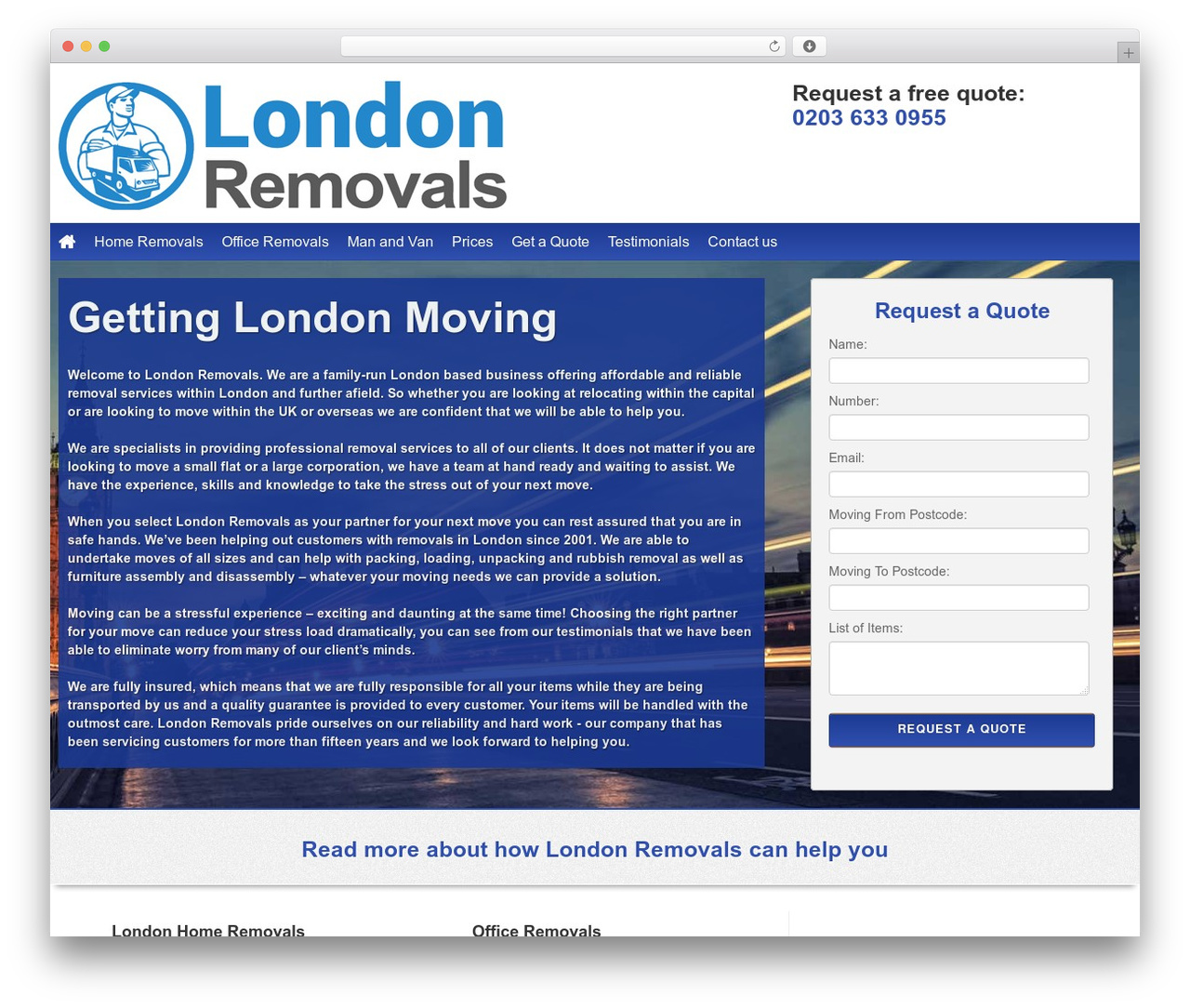 SimpleLeads premium WordPress theme - londonremovals.com SimpleLeads premium WordPress theme - londonremovals.com