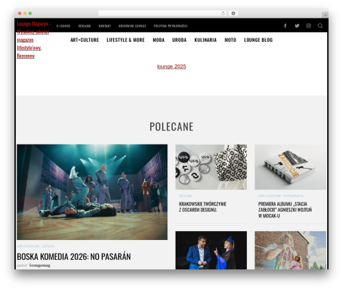 Simplemag addons WordPress plugin - loungemagazyn.pl
