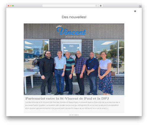 stash WordPress theme - ssvp-joliette.com