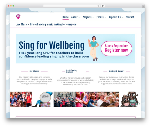 Give gift aid WordPress plugin - lovemusic.org.uk