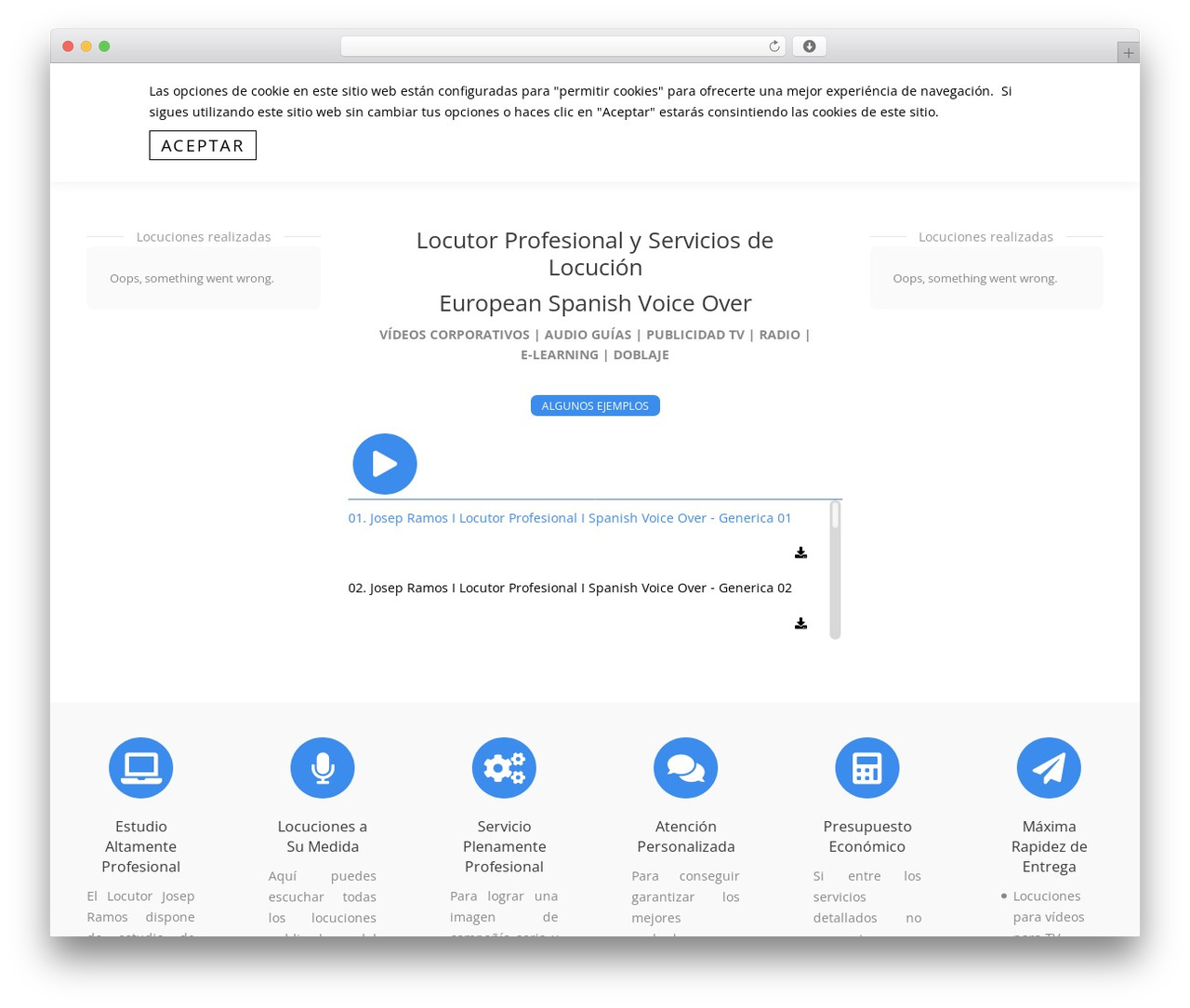 The7 WordPress theme - locutorjosepramos.com The7 WordPress theme - locutorjosepramos.com