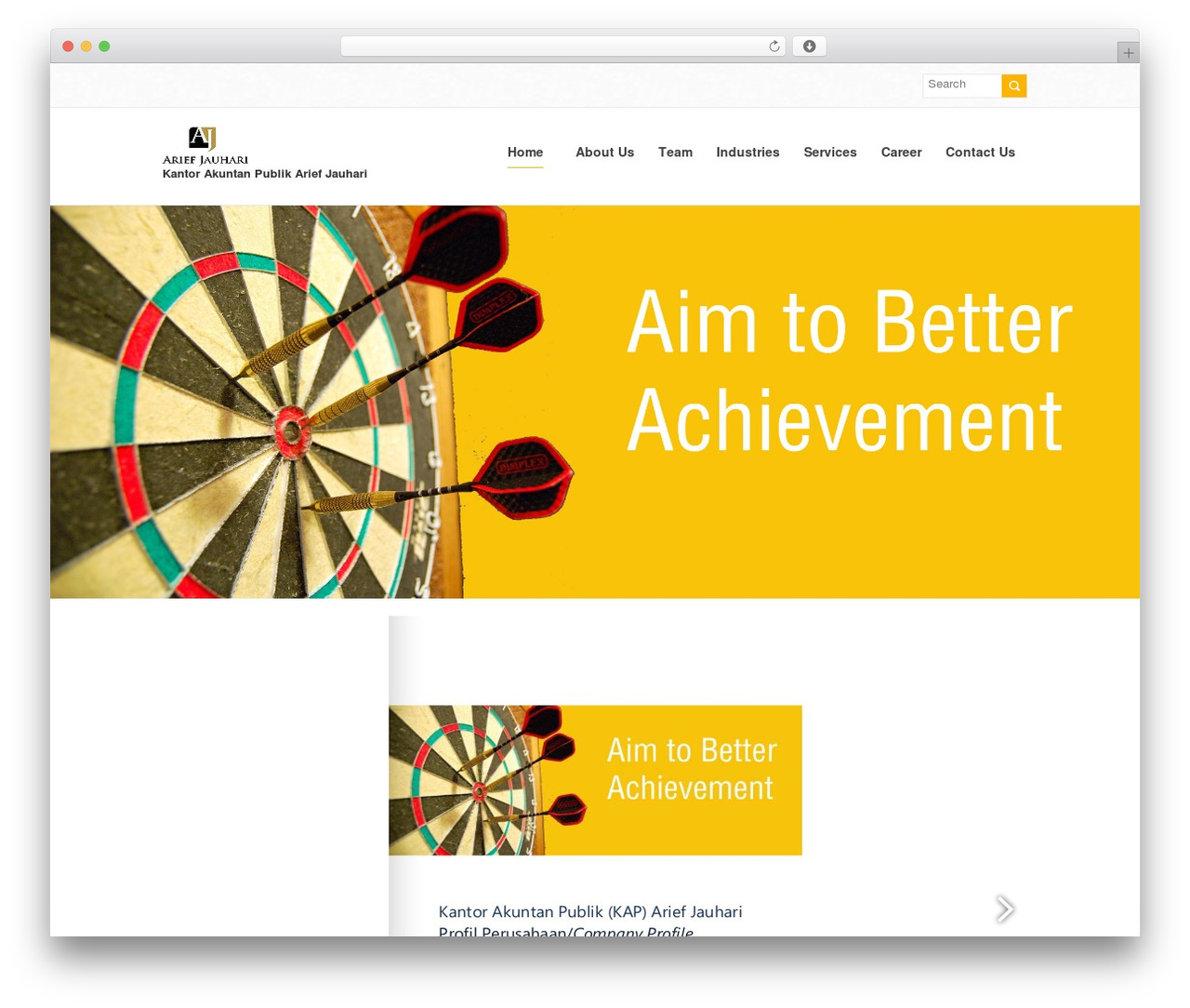 Theme WordPress Arinafa - kap-ariefjauhari.com