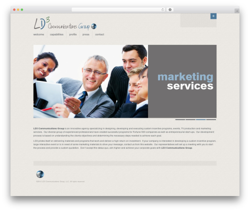 Theme WordPress BRUAN - ld3communicationsgroup.com