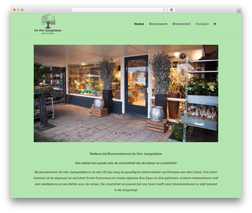 Simple facebook plugin WordPress plugin - bloemsierkunstdevierjaargetijden.nl