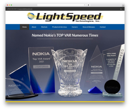 Theme WordPress Elise - lightspeedt.com