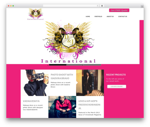 Theme WordPress Eloize - lionessesofbeauty.com