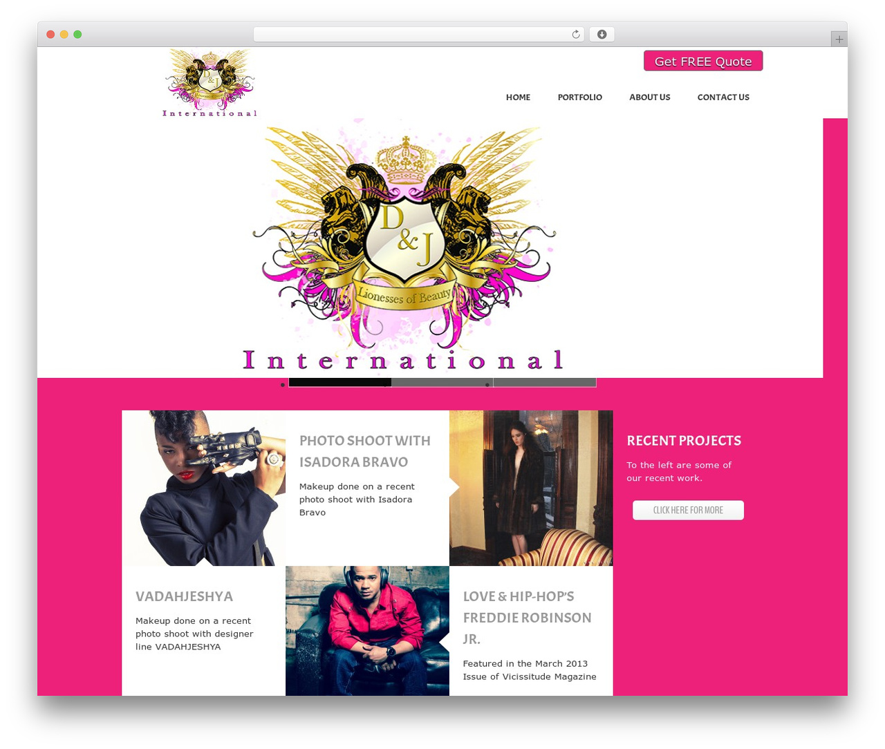 Theme WordPress Eloize - lionessesofbeauty.com