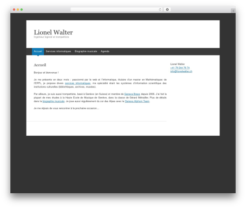 Theme WordPress Expound - lionelwalter.ch