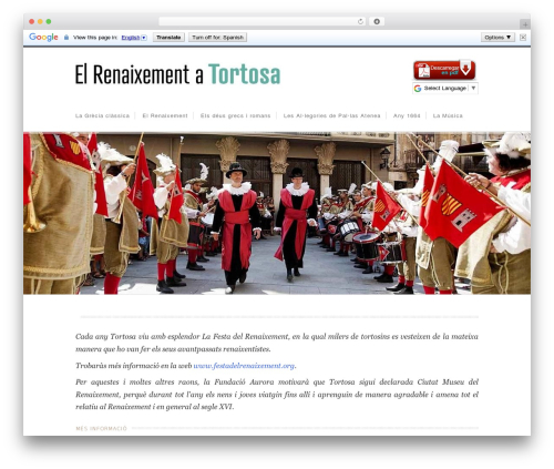 Theme WordPress Nevada (shared on wplocker.com) - elrenaixementatortosa.cat