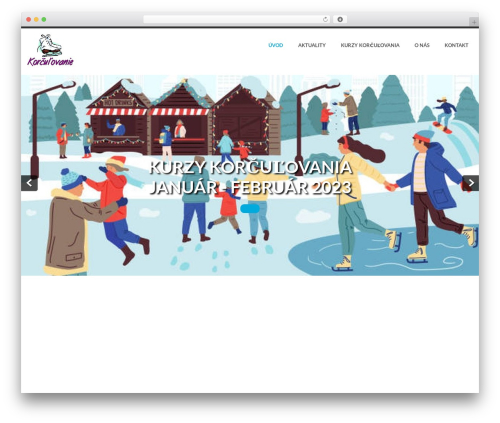 Theme WordPress Pleasant - korculovanie.eu