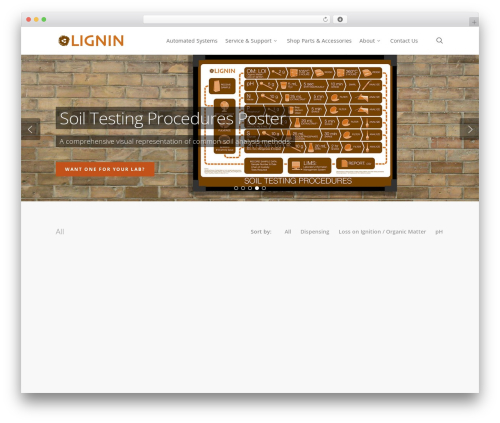 Theme WordPress Salient - ligninusa.com