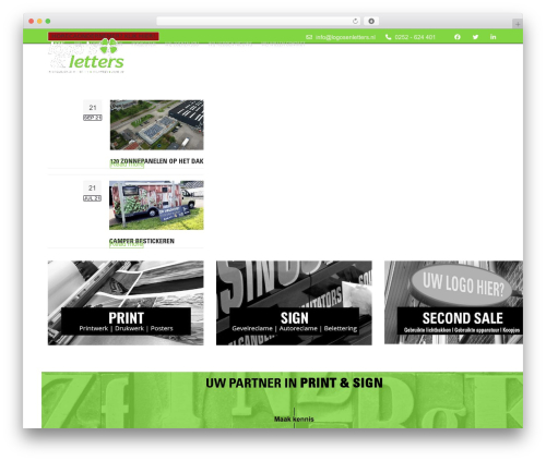 Responsive maps plugin WordPress plugin - logosenletters.nl