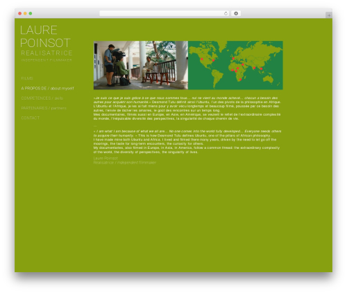 Theme WordPress Vitrux - laurepoinsot.com