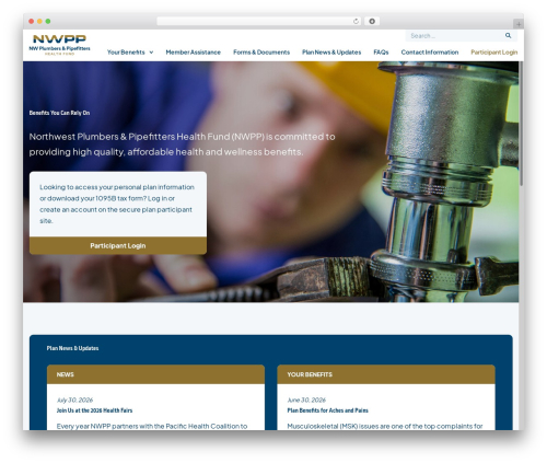 Theme WordPress WP Starter - nwplumberstrust.com