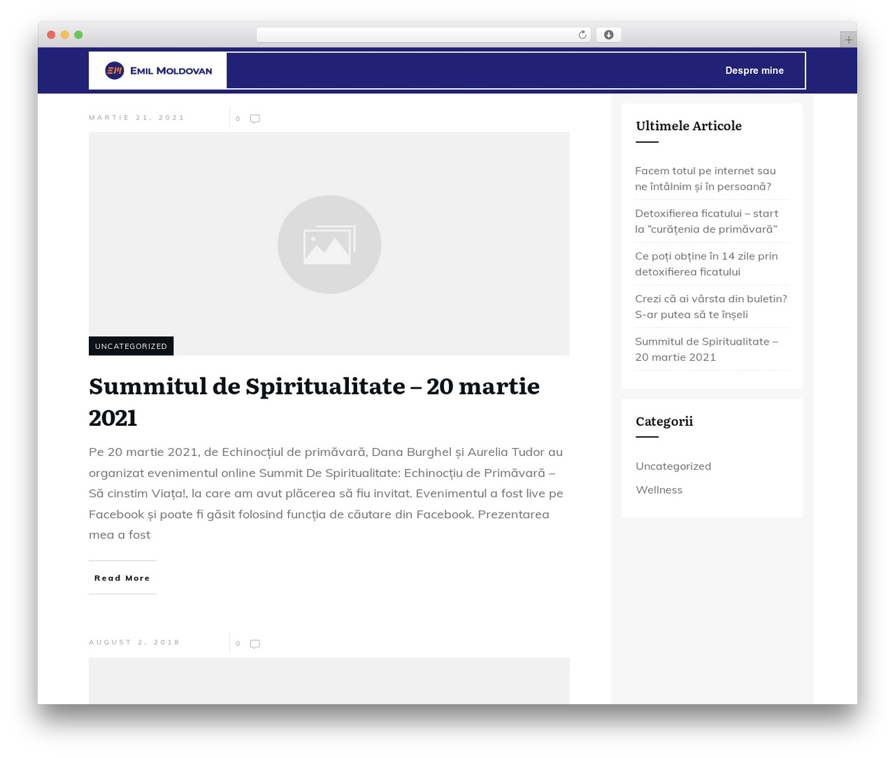 Thrive Theme Builder WordPress theme design - emilmoldovan.com