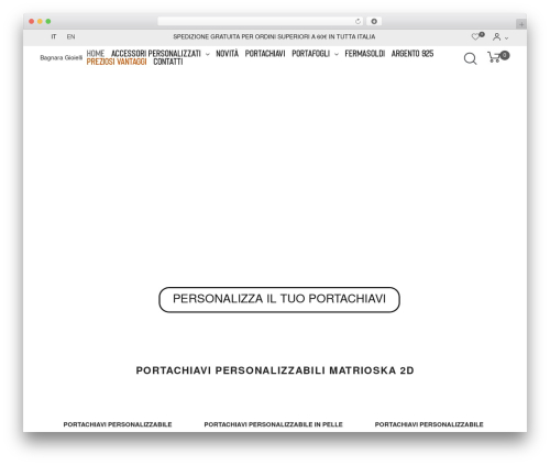 Auros core WordPress plugin - www.bagnaragioielli.it