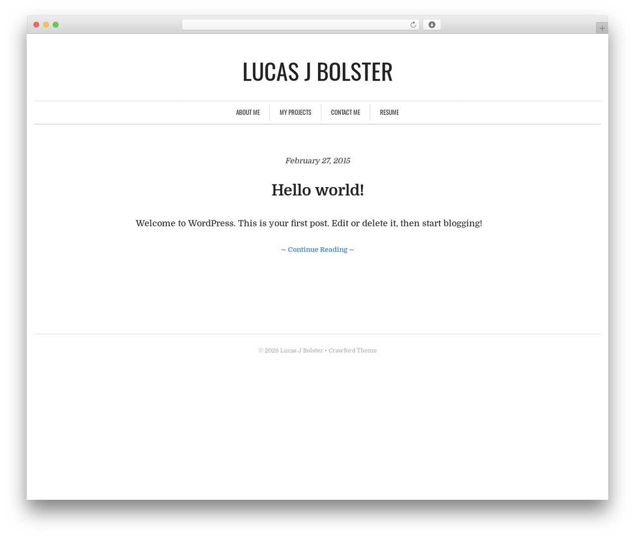 WordPress theme Crawford - lbolster.com WordPress theme Crawford - lbolster.com