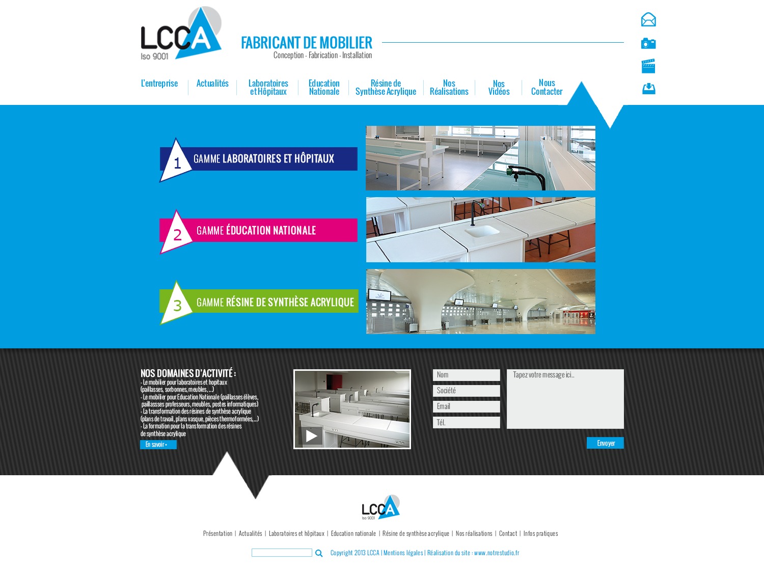 WordPress theme LCCA Responsive