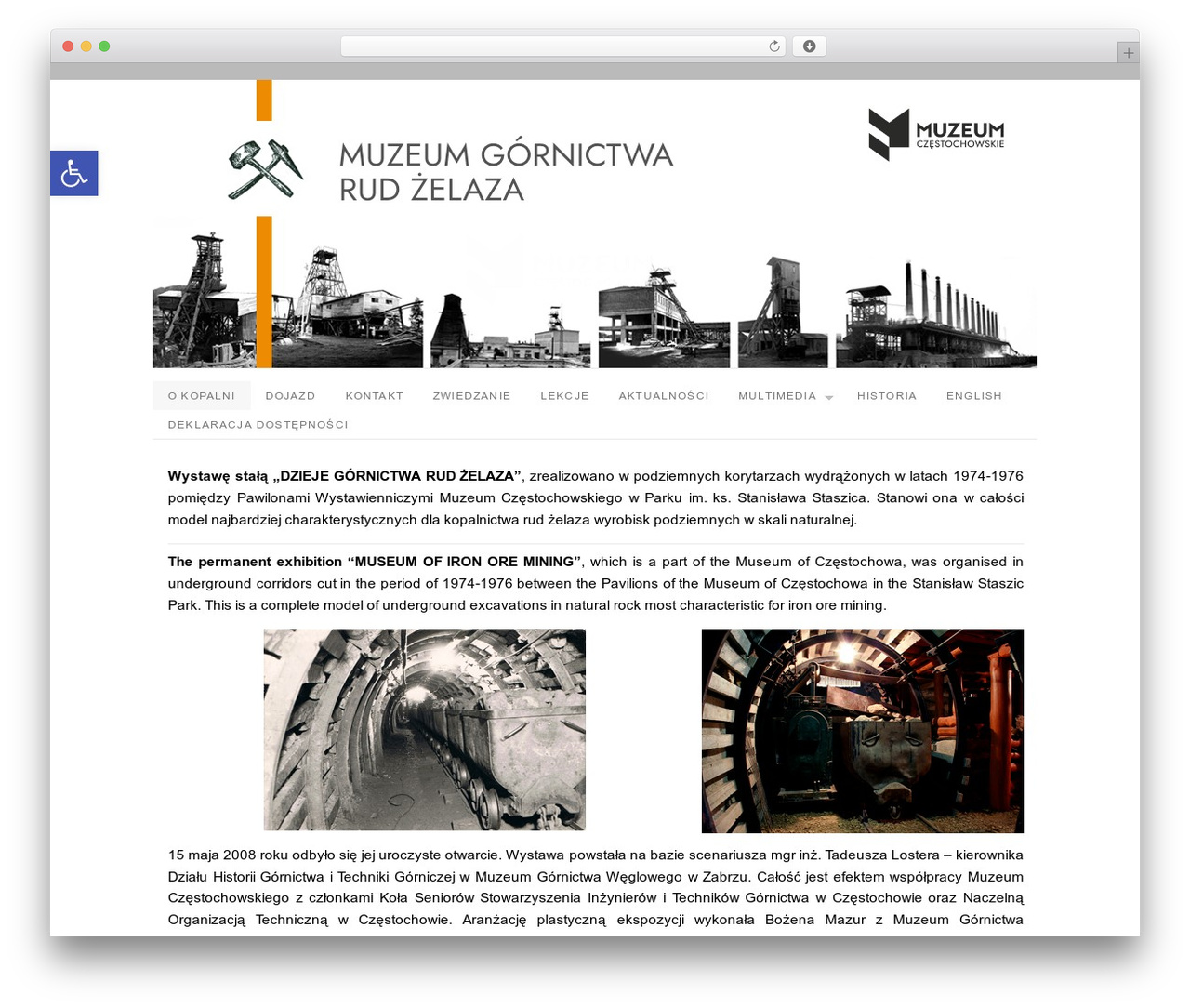 WordPress theme PlatformPro - kopalnia.muzeumczestochowa.pl