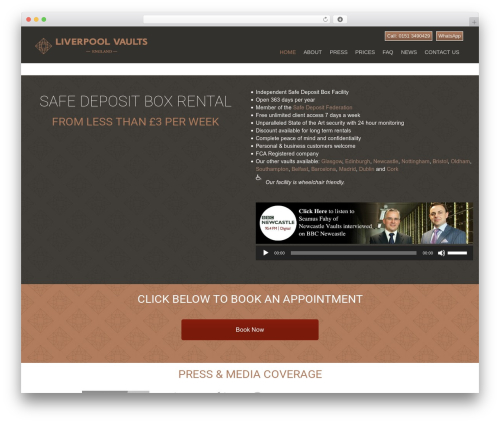 WordPress theme Enjooy - liverpoolvaults.co.uk