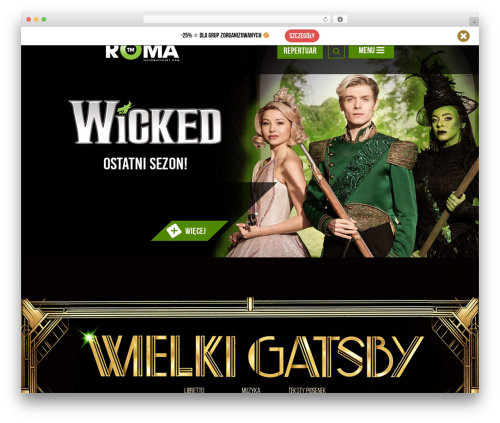WordPress theme Genesis - teatrroma.pl