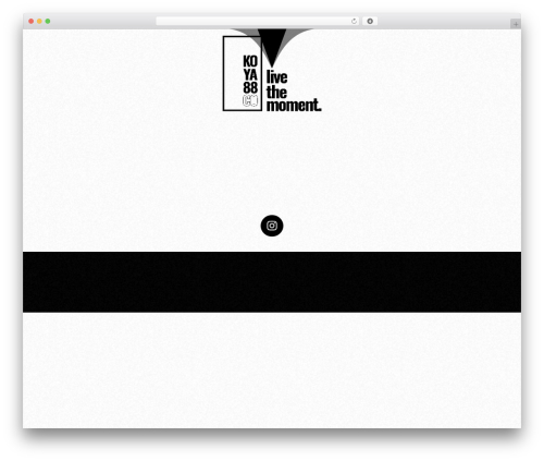 WordPress theme Muzicon - koya88.co