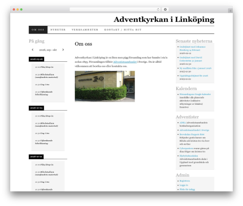 Google Calendar Widget (google-calendar-widget) free WordPress plugin - linkoping.adventist.se