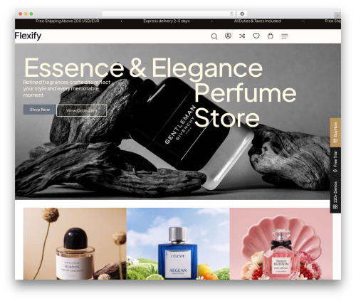 WP theme Flexify - perfume.flexify.themerex.net WP theme Flexify - perfume.flexify.themerex.net