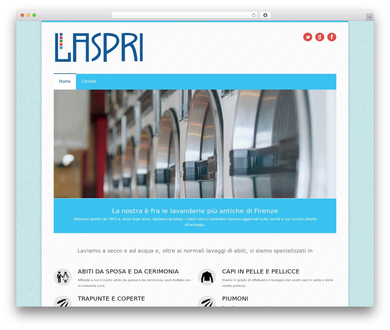 WP theme Laspri - lavanderialaspri.it WP theme Laspri - lavanderialaspri.it