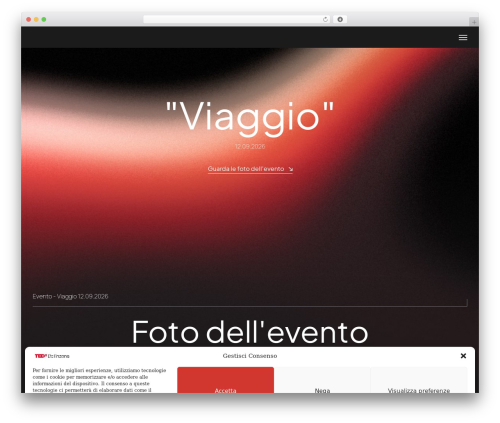 Agencium WordPress theme - tedxbellinzona.ch