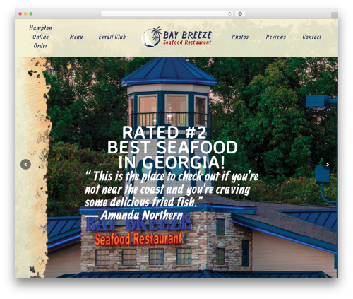Wp backstretch WordPress plugin - baybreezeseafoodrestaurants.com