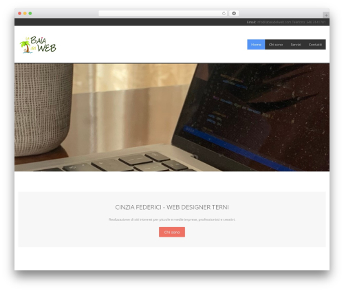 Bee theme WordPress - labaiadelweb.com