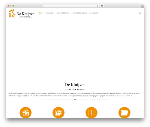 Best WordPress theme Lawyers - dekluijver.nl