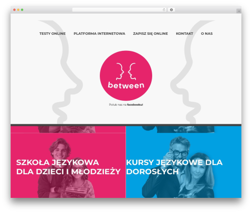 Between WordPress theme - between.com.pl