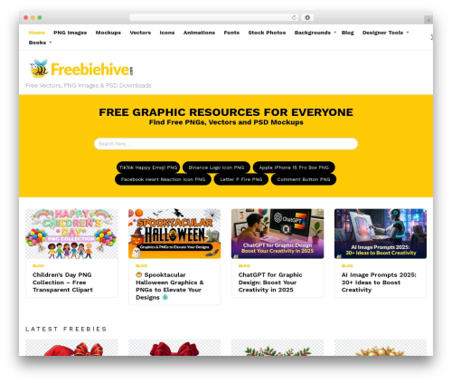 G1 socials WordPress plugin - freebiehive.com