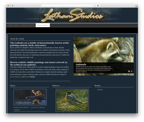 Catalyst WordPress theme - lathamstudios.com