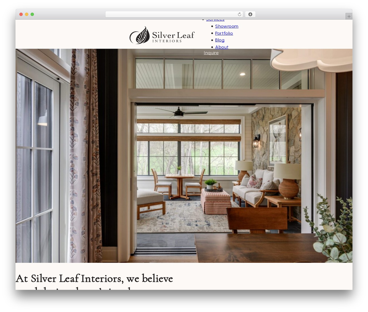 Silver Leaf Child Theme WordPress theme - silverleaf-inc.com