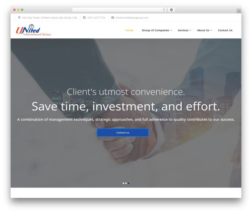 Themesflat WordPress plugin - unitedintergroup.com
