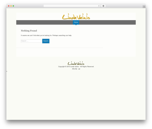 Expound theme WordPress - lindavainio.com