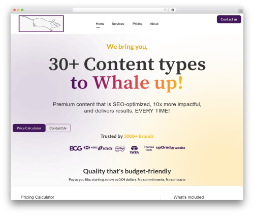 Cost calculator for elementor WordPress plugin - ratcontent.com