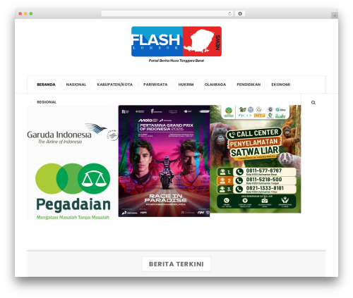 JustWrite WordPress theme - flashlombok.com JustWrite WordPress theme - flashlombok.com