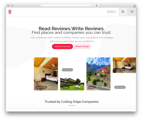 Listeo theme WordPress - olayrooms.com