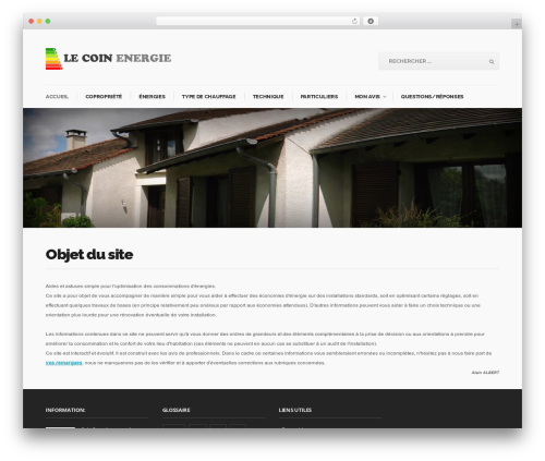 Scoreme Theme WordPress theme - le-coin-energie.com