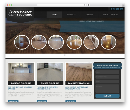 Theme WordPress Canvas - lakesideflooring.com.au