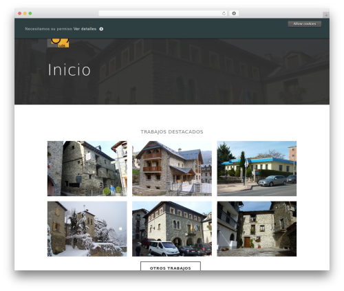 Theme WordPress Evol - luissenraarquitecto.es