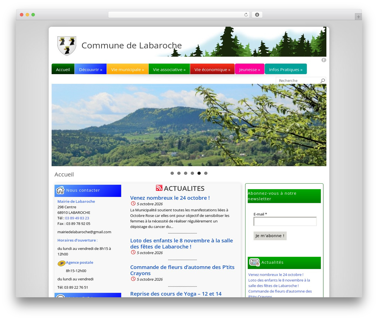 WordPress theme InterStellar - labaroche.fr