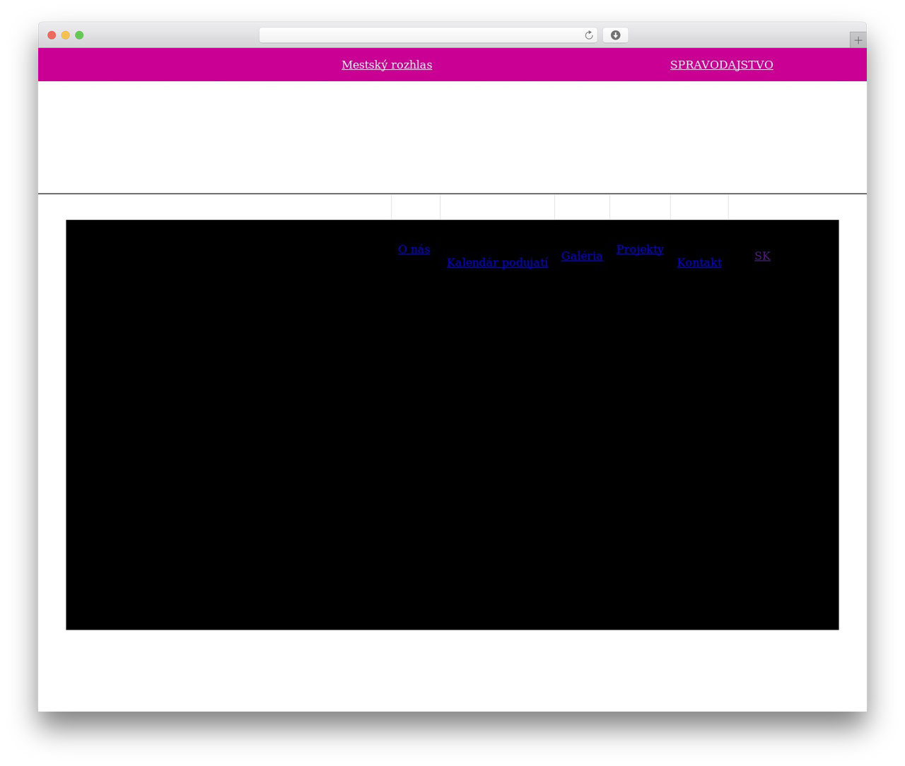 WordPress theme Solfeggio - kulturamoldava.sk